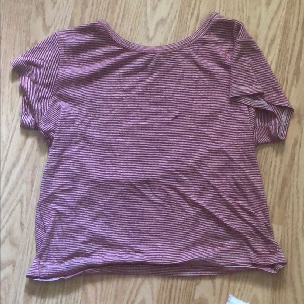brandy short sleeve top